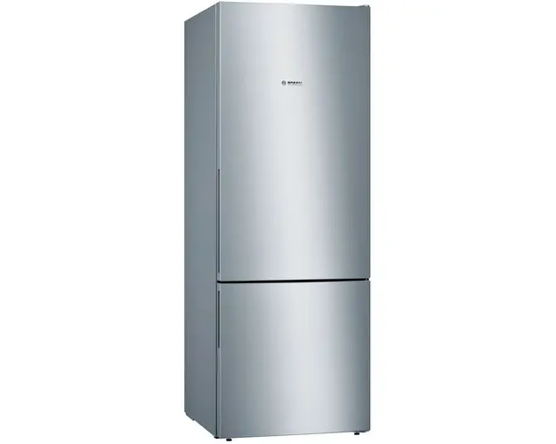 Combina frigorifica Bosch KGV58VLEAS, Low Frost, 500 L, Sertar VitaFresh, Suport sticle, Clasa E, H 191 cm, Inox