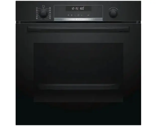 Cuptor incorporabil Bosch HBA578BB0, 3D Hotair, Autopilot, 60 x 60 cm, Clasa A, Negru