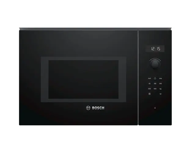 Cuptor cu microunde incorporabil BFL554MB0, 900 W, 5 setari putere, 25 l, negru