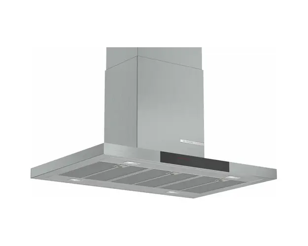 Hota insula Bosch Serie 6 DIB97JP50, 718 mc/h, 3 trepte de putere+intensiv, TouchControl, filtru metalic, inox