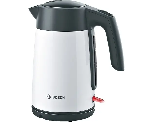 Fierbator apa Bosch TWK7L461, 1.7l, 2400W, alb-negru