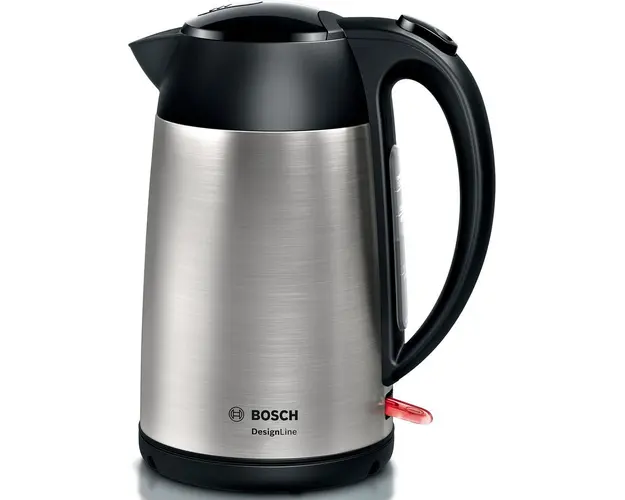 Fierbator Bosch TWK3P420, 2400 W, 1.7 L, Argintiu