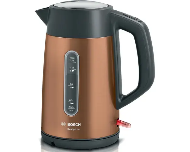 Fierbator de apa Bosch DesignLine 1.7 l, Portocaliu