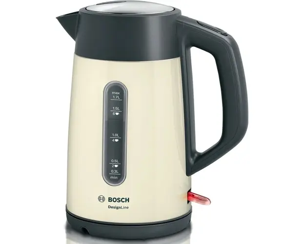 Fierbator de apa Bosch TWK4P437 DesignLine 1.7 l, 2400 W, Bej
