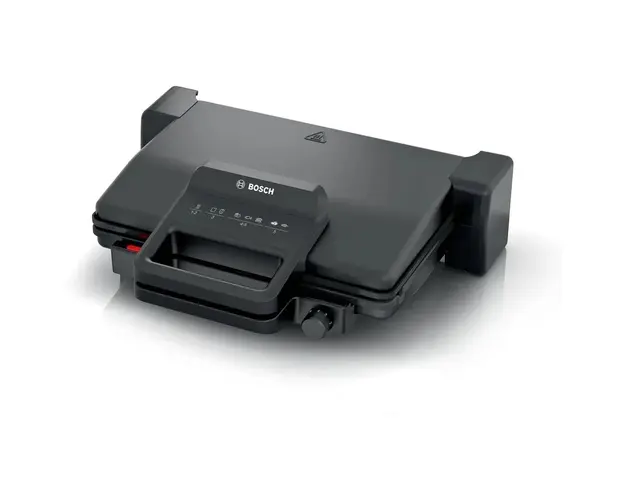Gratar electric Bosch TCG3323, 2000W, 3 in 1, placi grill, negru