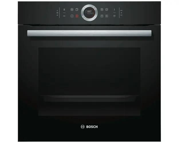 Cuptor incorporabil Bosch Serie 8 HBG675BB1, multifunctional, 13 functii, 71 l, display TFT touch, AutoPilot10, childlock, negru