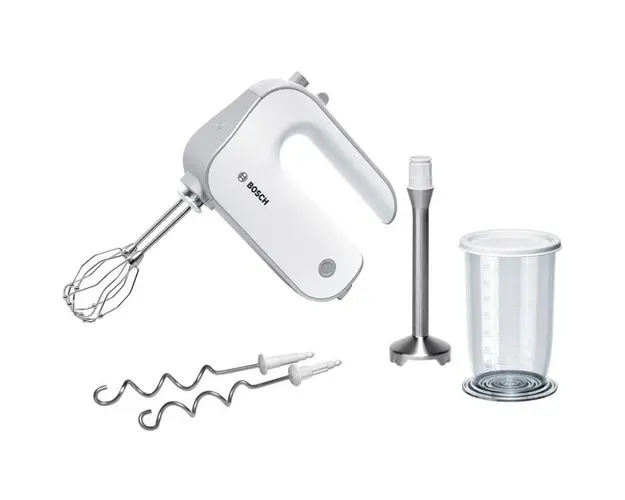 Mixer de mana Bosch MFQ4070, 500 W, Pulse, alb