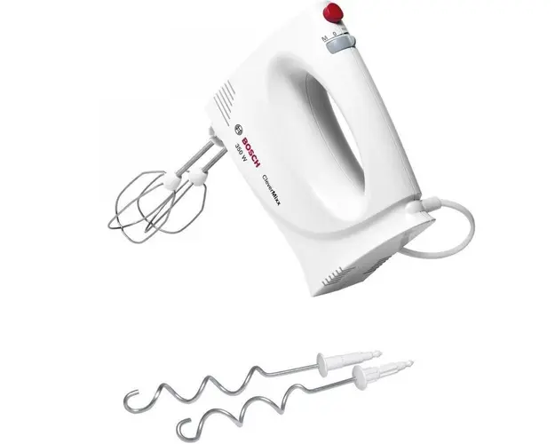 Mixer de mana MFQ3030 350W, 350 W, 4 trepte, functie Turbo, alb