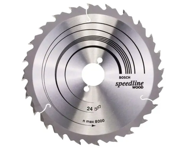 Panza fierastrau circular Bosch Speedline pentru lemn, 190 x 30 x 2.4 mm