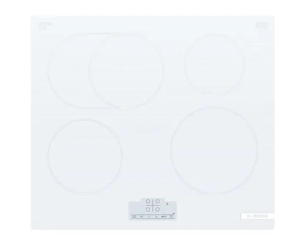 Plita incorporabila Bosch PIF612BB1E, Inductie, 4 zone de gatit, senzor PerfectFry Plus , 60cm, Azurish white