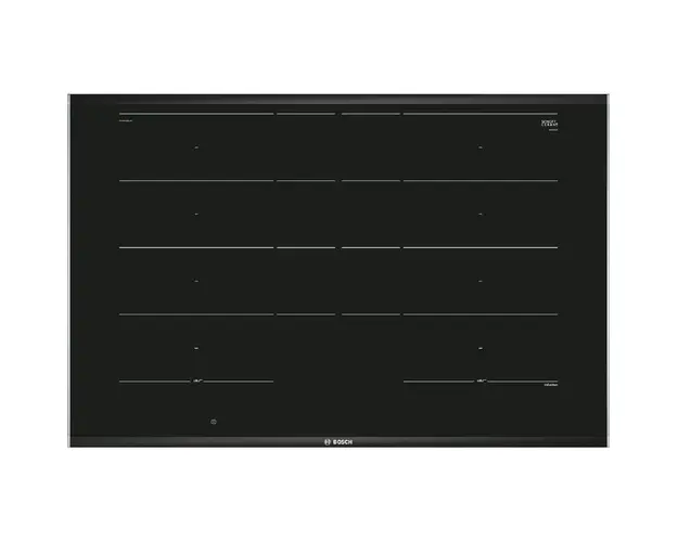 Plita incorporabile inductie Bosch PXY875DC1E 80cm, surface mount with frame, DirectSelect Premium, FlexZone, PerfectFry, ComfortProfil, MoveMode, Negru