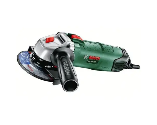 Polizor unghiular Bosch 06033A240D, 750 W, 125 mm diametru disc, 12.000 RPM, aparatoare cu protectie reglabila, maner suplimentar