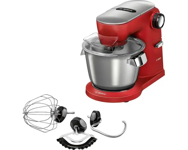 Robot de bucatarie Bosch MUM9A66R00, 1600 W, 7 viteze, bol 3.5 l, Rosu