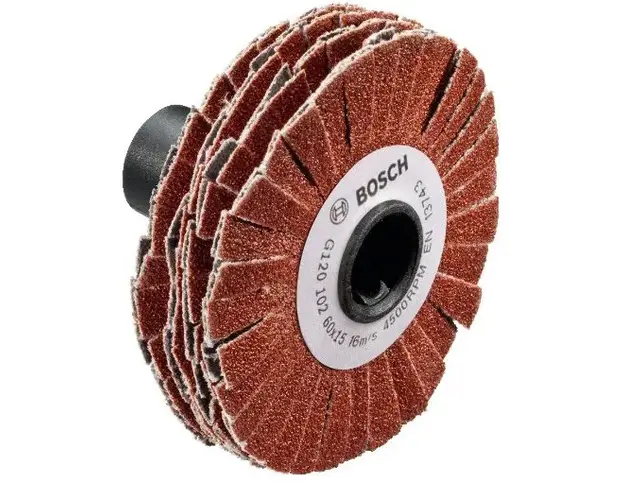 Rola de slefuit (smirghel) flexibila Bosch 15 mm, Granulatie 120