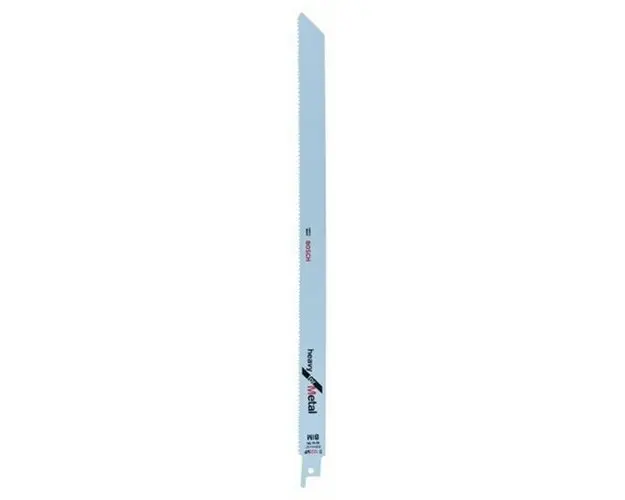 Set 5 panze pentru fierastrau sabie Bosch Heavy S 1225 VF pentru metal, 300x19x1.25 mm