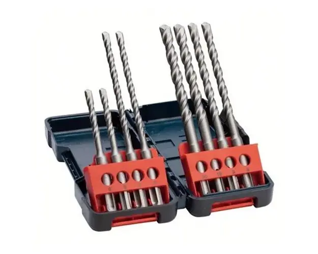 Set 8 burghie SDS-plus Bosch pentru ciocan rotopercutor