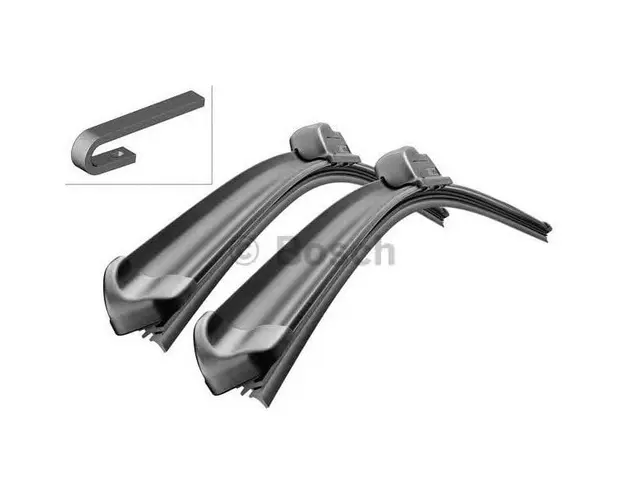 Set stergatoare Bosch AeroTwin Retrofit, pentru parbriz 50 cm si 47.5 cm, pentru prindere clasica (carlig)
