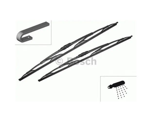 SET STERGATOARE TWIN 600/600 MM