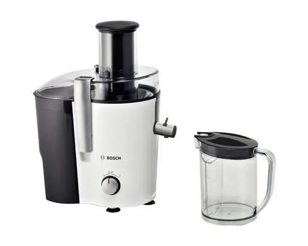 Storcator de fructe si legume MES25A0, 700 W, 2 viteze, sistem DripStop, alb