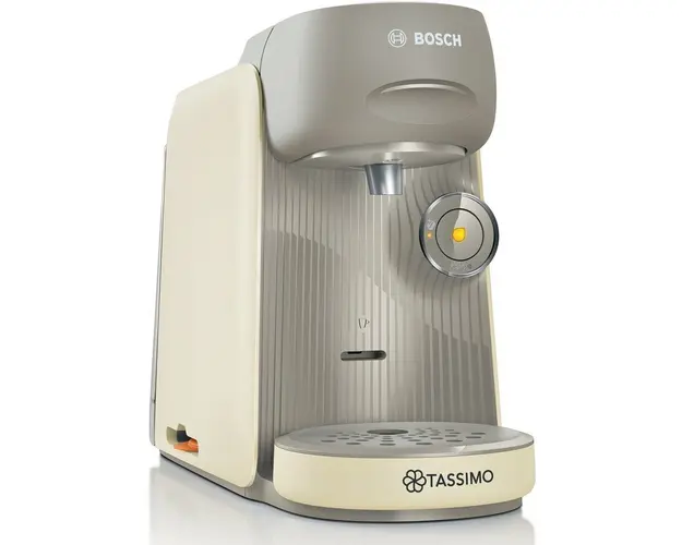 Espressor Bosch Tassimo Finesse TAS167P, 1400w, 3.3 bar, 0.7l , IntensityBoost, Autocuratare si decalcifiere, Capsule, Crem