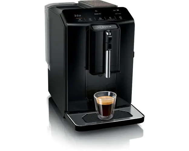 Espressor automat VeroCafe Piano TIE20129, 1.4 L, 15 bar, Negru