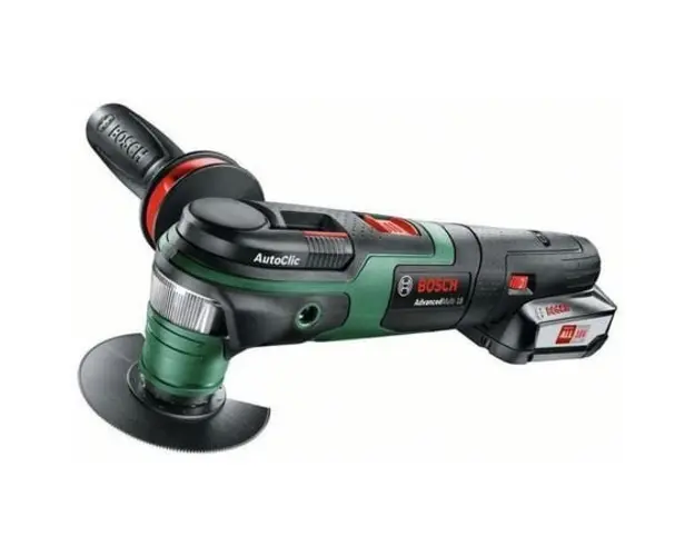 Unealta multifunctionala Bosch UniversalMulti 18, 18 V, 1.5 Ah