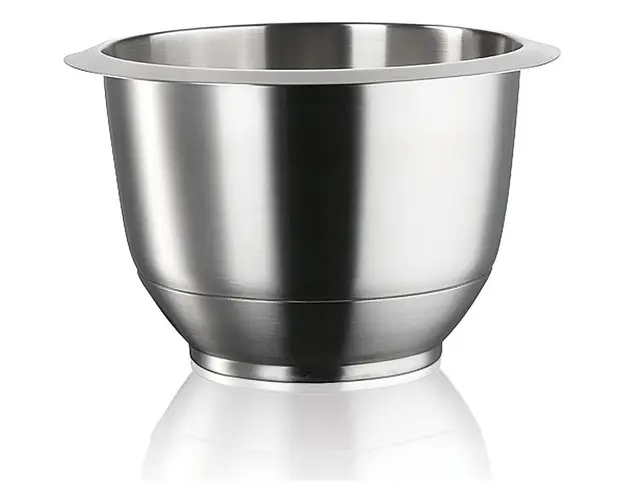 Vas de mixare, din otel inoxidabil, cu capacitate de 3.9 litri (pentru cel mult 2.7 kg aluat), compatibil cu robotii de bucatarie MUM5 Bosch