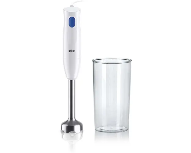 Mixer vertical Braun MQ10.001M, 450 W, 1 viteza, Pahar gradat 600ml, Alb