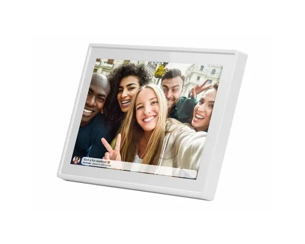 Rama foto digitala BRAUN DigiFrame 1019 Wifi (10.1/16:10), Alb