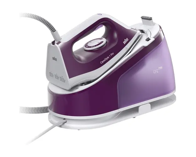 Statie de calcat Braun CareStyle 1 Pro IS1514, 2200W, 6 bar, 1.7 l, 400g/min, Violet