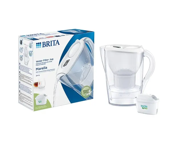 Cana filtranta Marella, Cartus filtrant Maxtra Pro, 2.4 L, Alb