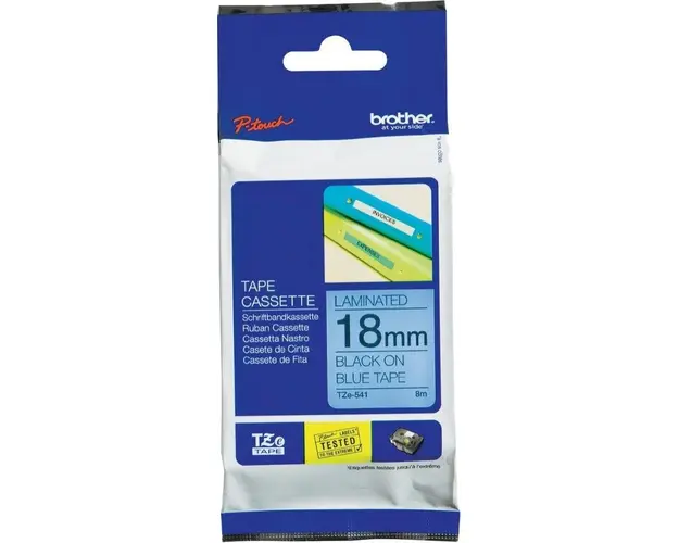 Banda de etichete Brother TZE541, 18mm