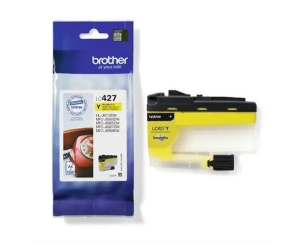 Brother Cartus cerneala LC427 Yellow
