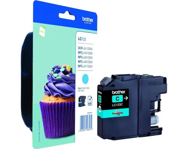 Brother Cartus LC123C Cyan 0.6K