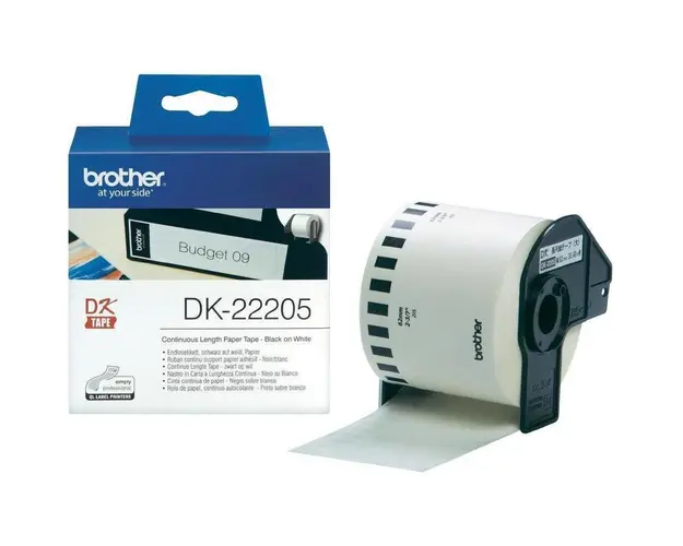 Brother DK22205 Tape 62mm Contin Paper