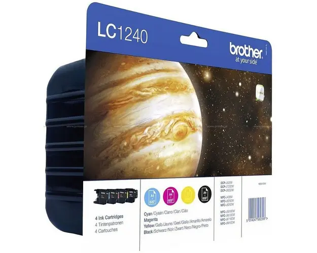 Cartus Brother LC1240 black, cyan, yellow, magenta