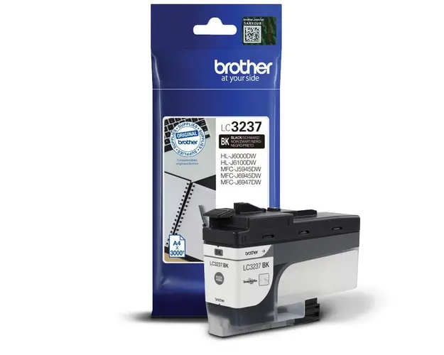 Cartus Brother LC3237BK, black