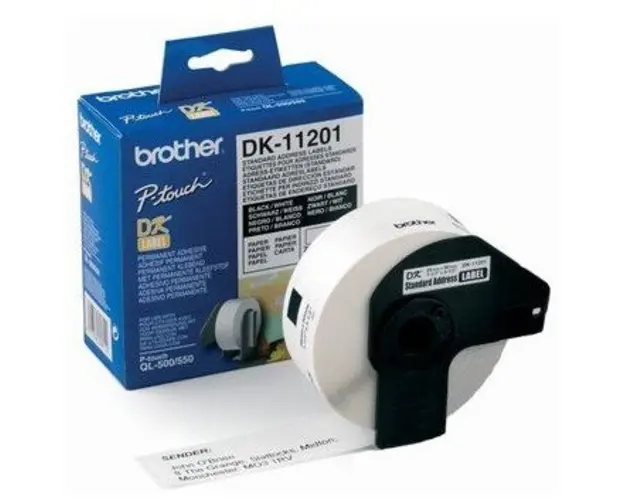 Consumabil Brother DK 11201 STANDARD ADRESS LABELS