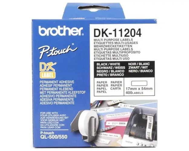 Consumabil Brother DK 11204 Multi purpose labels