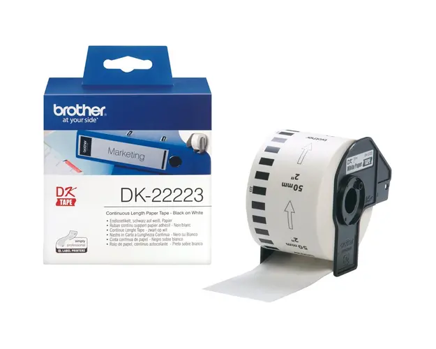 Rola de etichete continua Brother DK-22223