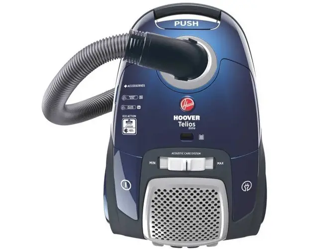 Aspirator cu sac Hoover TX50PET 011, 3.5 L, 550 W, Albastru