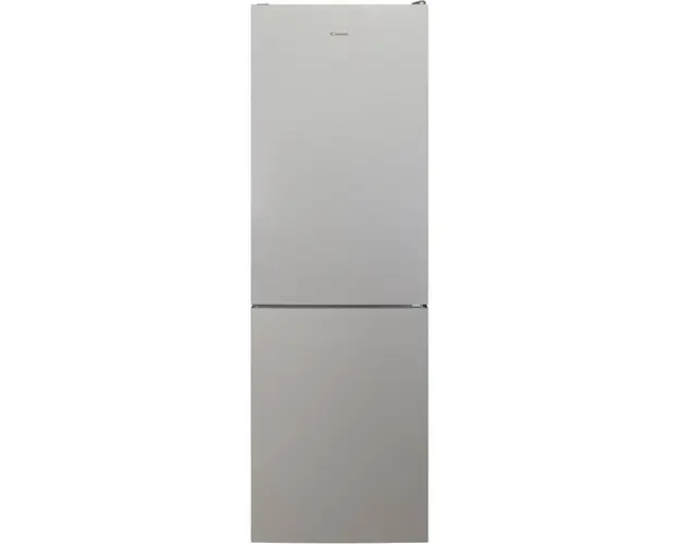 Combina frigorifica CANDY CCE4T620ES, No Frost, 377 l, H 200 cm, Clasa E, Wi-Fi, argintiu