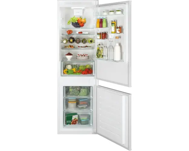 Combina frigorifica incorporabila CBL3518EVW, 263 l, Clasa E, Low Frost, WiFi, Control electronic, H 177 cm, Alb