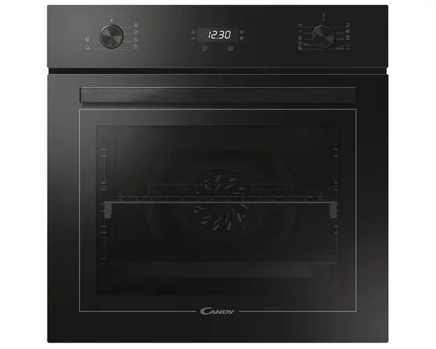 Cuptor incorporabil Candy FCM996NRL, Electric, Gatire cu abur, Autocuratare pirolitica, 70 l, Clasa A, negru