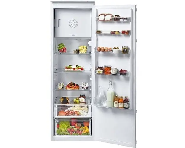 Frigider incorporabil cu o usa Candy CM4S518EW, 286 l, H 177 cm, Clasa E, al