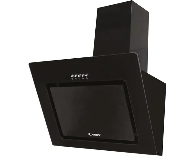 Hota decorativa Candy CVMAD60/1N, 463 m3/h, 1 motor, Control mecanic, 60 cm, Negru