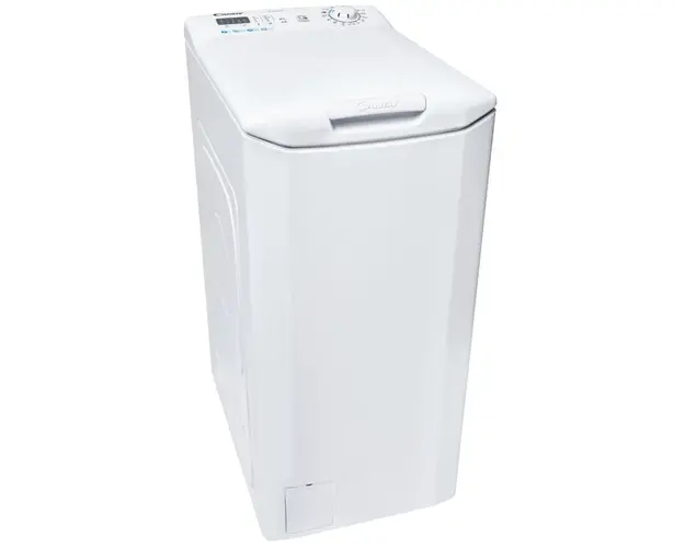 Masina de spalat Candy CST 07LET/1-S, incarcare verticala, 7 kg, 1000 RPM, Clasa F, 17 Programe, Smart, Alb
