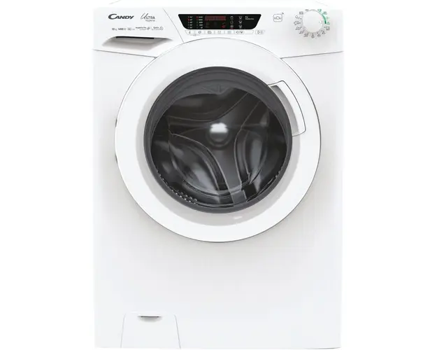 Masina de spalat rufe Candy HES14104TWM6/1-S, 10 kg, clasa A, motor Inverter, 1400 rpm, Steam, conectivitate WiFi/ hOn app, Quick &amp; Clean tehnology, Alb