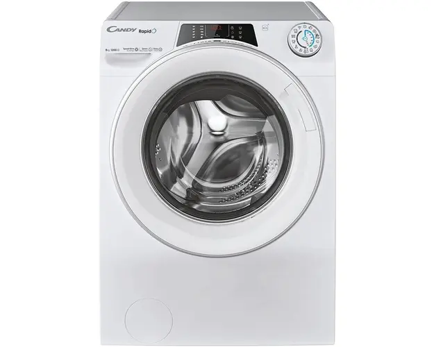 Masina de spalat rufe frontala Candy RO 1284DWMST/1-S, Wi-Fi, 8 kg, 1200rpm, Clasa A, alb