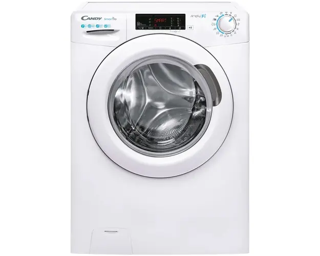 Masina de spalat rufe rufe Candy CSO4 1075TE/1-S, 7 kg, 1000 rpm, 16 programe, Wi-Fi, Bluetooth, Clasa D, Alb